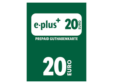 e-Plus Code über 20€