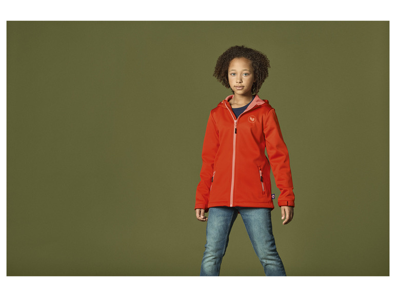 Gehe zu Vollbildansicht: Rocktrail Kinder Mädchen Softshelljacke, verlängerte Rückseite - Bild 7