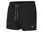 Schwarze Puma Sportshorts mit Kordelzug.