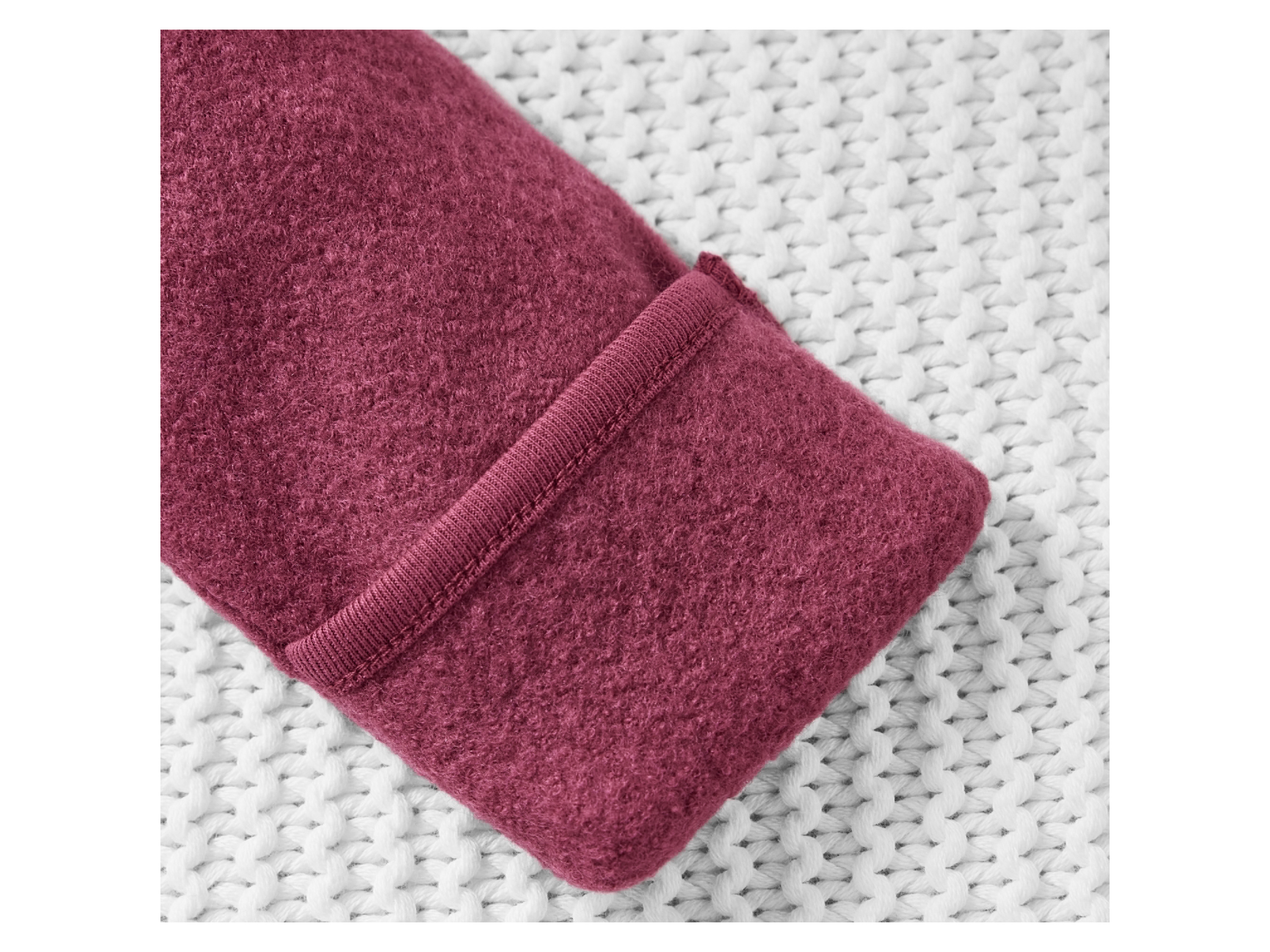 Thumbnail - lupilu® Baby-Jacke, aus reiner Bio-Merinowolle (Beere, 86/92)