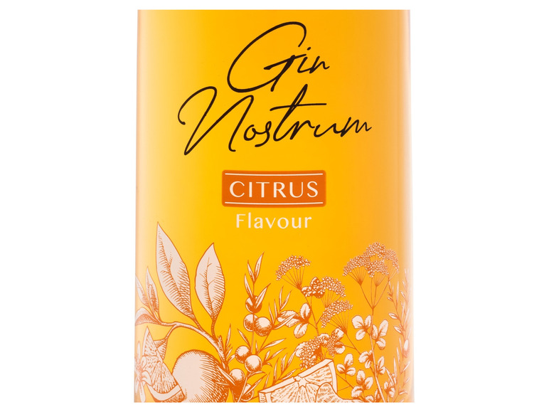 Gehe zu Vollbildansicht: Gin Nostrum Citrus Gin 40% Vol - Bild 2