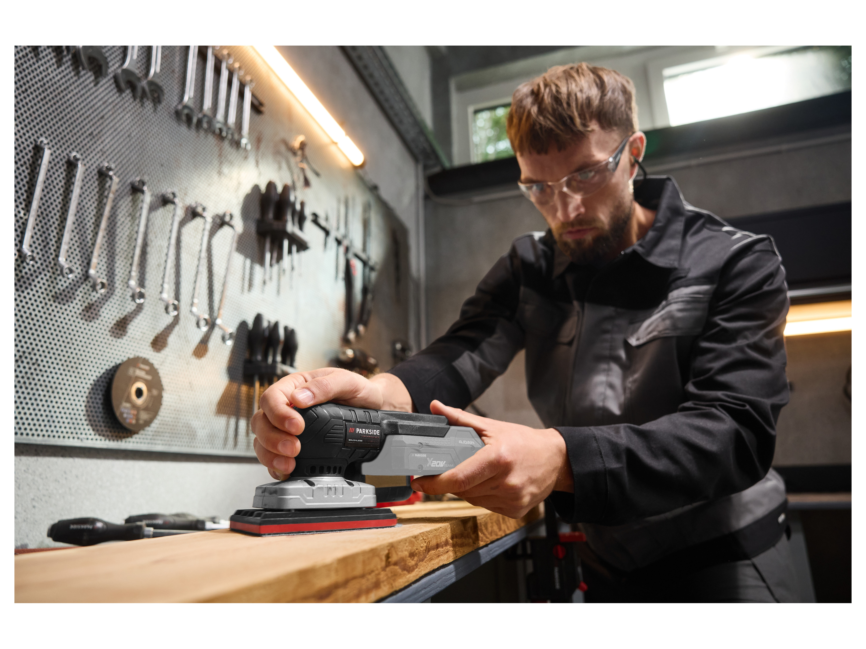 PARKSIDE PERFORMANCE® PAESP 20-Li A2 (ohne Akku und Ladegerät) (Exzenterschleifer) – Bild 3 von 4