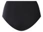Schwarze High-Waist Bikinihose