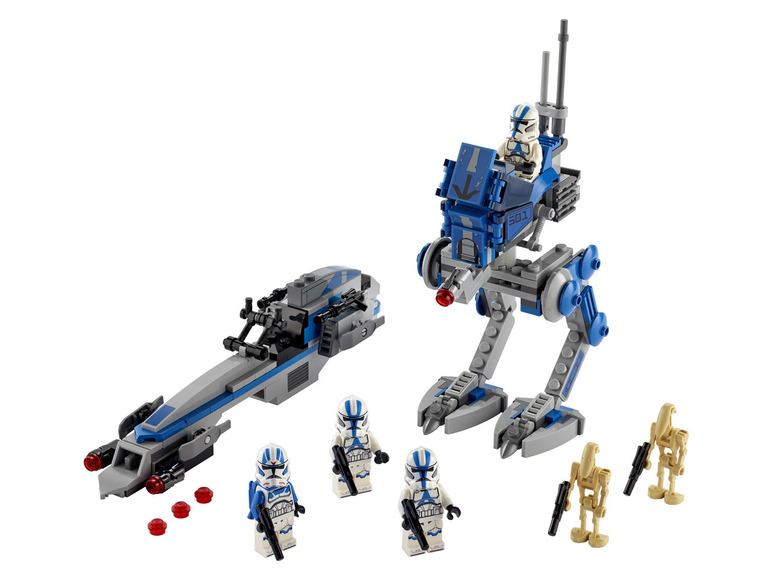 Gehe zu Vollbildansicht: LEGO® Star Wars 75280 »Clone Troopers™ der 501. Legion™« - Bild 8