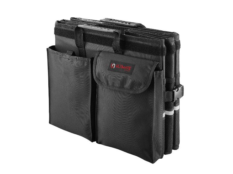 Faltbare Ultimate Speed Aufbewahrungstasche mit mehreren Fächern.