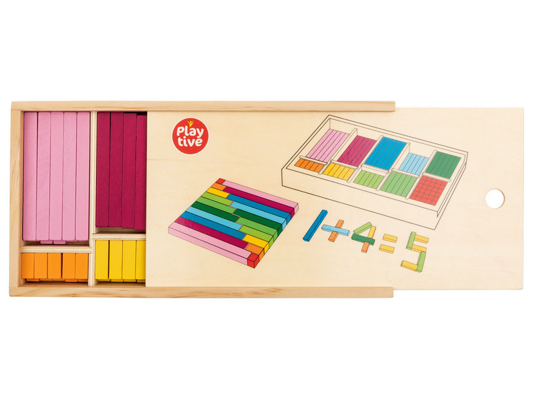 Gehe zu Vollbildansicht: Playtive Montessori Rechensets, aus Holz - Bild 9