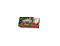 Weihnachtlicher Eisenbahnwagen mit festlichen Dekorationen und Beleuchtung, 11,5 cm