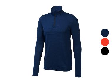 CRIVIT Herren Fleece-Funktionsshirt