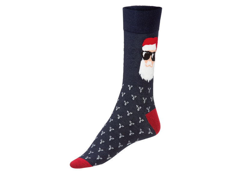 Gehe zu Vollbildansicht: LIVERGY Herren Socken, 3 Paar, mit weihnachtlichen Motiven - Bild 8