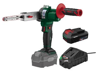 PARKSIDE® 20 V Akku-Bandfeilen-Set »PBFA 20-Li A1« mit 2 Ah Akku »PAP 202 A1« und 2,4 A Ladegerät »PLG 20 C1«