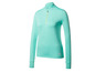 Ein türkisfarbenes Langarmshirt von Crivit.