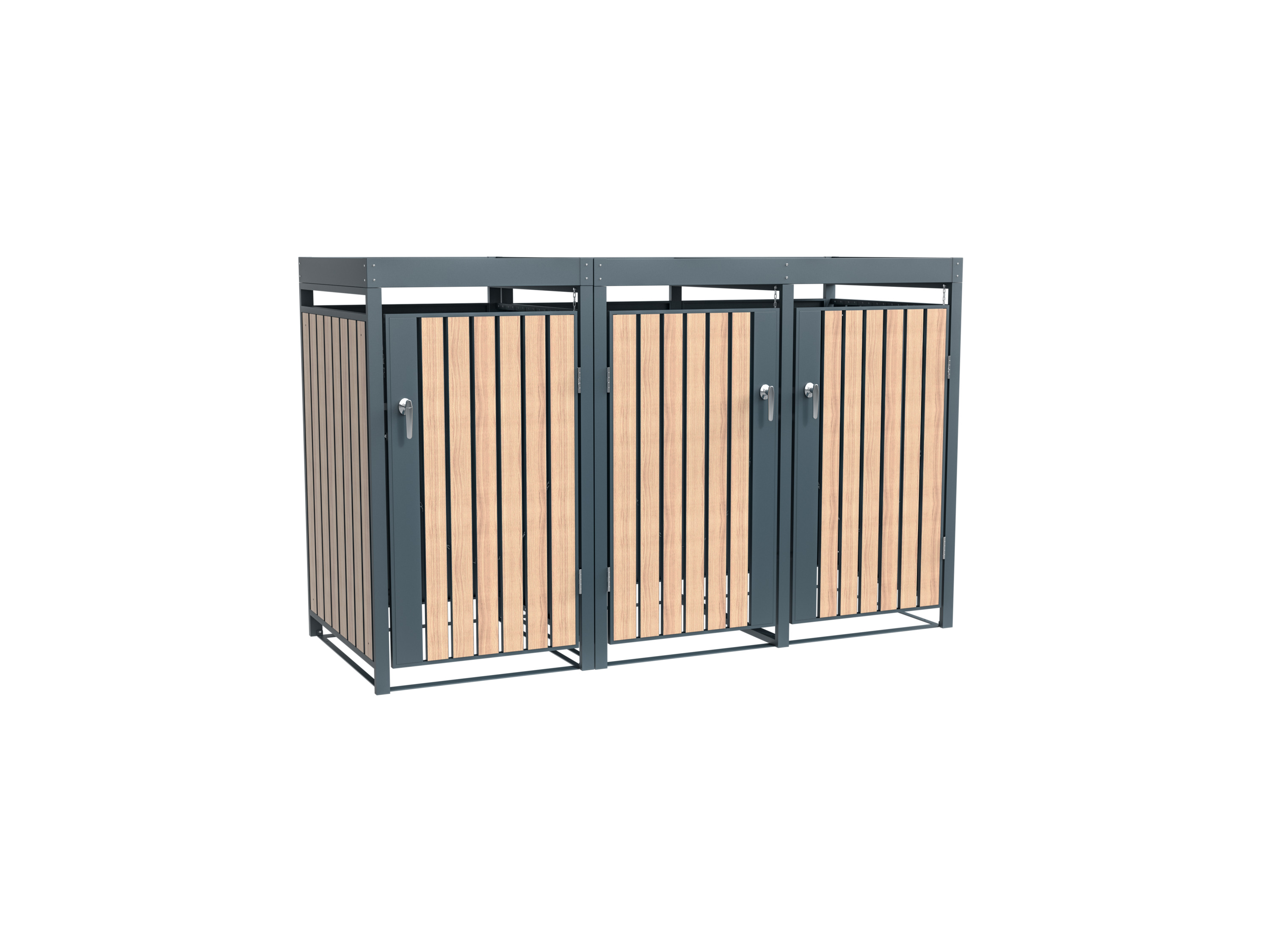 WESTMANN Mülltonnenbox »Planta« (3 x 240 L)