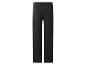 Schwarze High-Waist-Jeans, Rückansicht.
