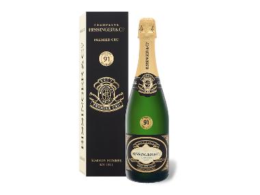 Bissinger Premier Cru brut, Champagner mit Geschenkbox
