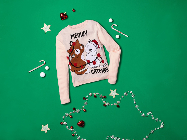 Gehe zu Vollbildansicht: pepperts!® Kinder Pullover mit niedlichem Weihnachtsmotiv - Bild 13