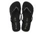 Ein Paar schwarze Flip-Flops mit dem Text „COPACABANA by Ipanema“ und den Größen 37 EUR, 4 UK.