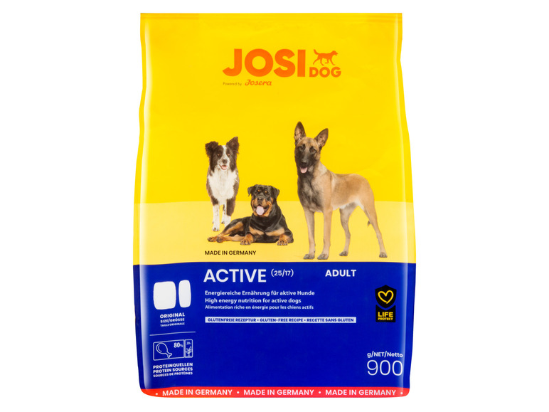 Gehe zu Vollbildansicht: JosiDog Hundetrockennahrung Active, 3 x 900 g - Bild 2