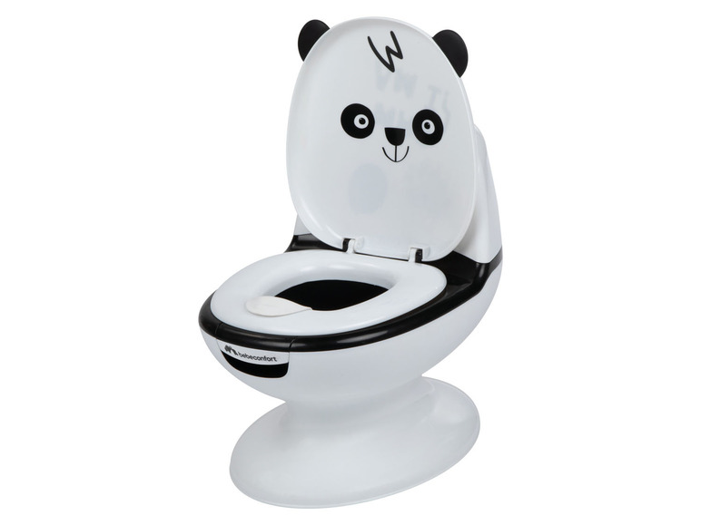 Gehe zu Vollbildansicht: bebeconfort Mini Panda Toilette, mit Spülgeräuschen - Bild 1