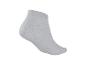 Hellgraue kurze Socke