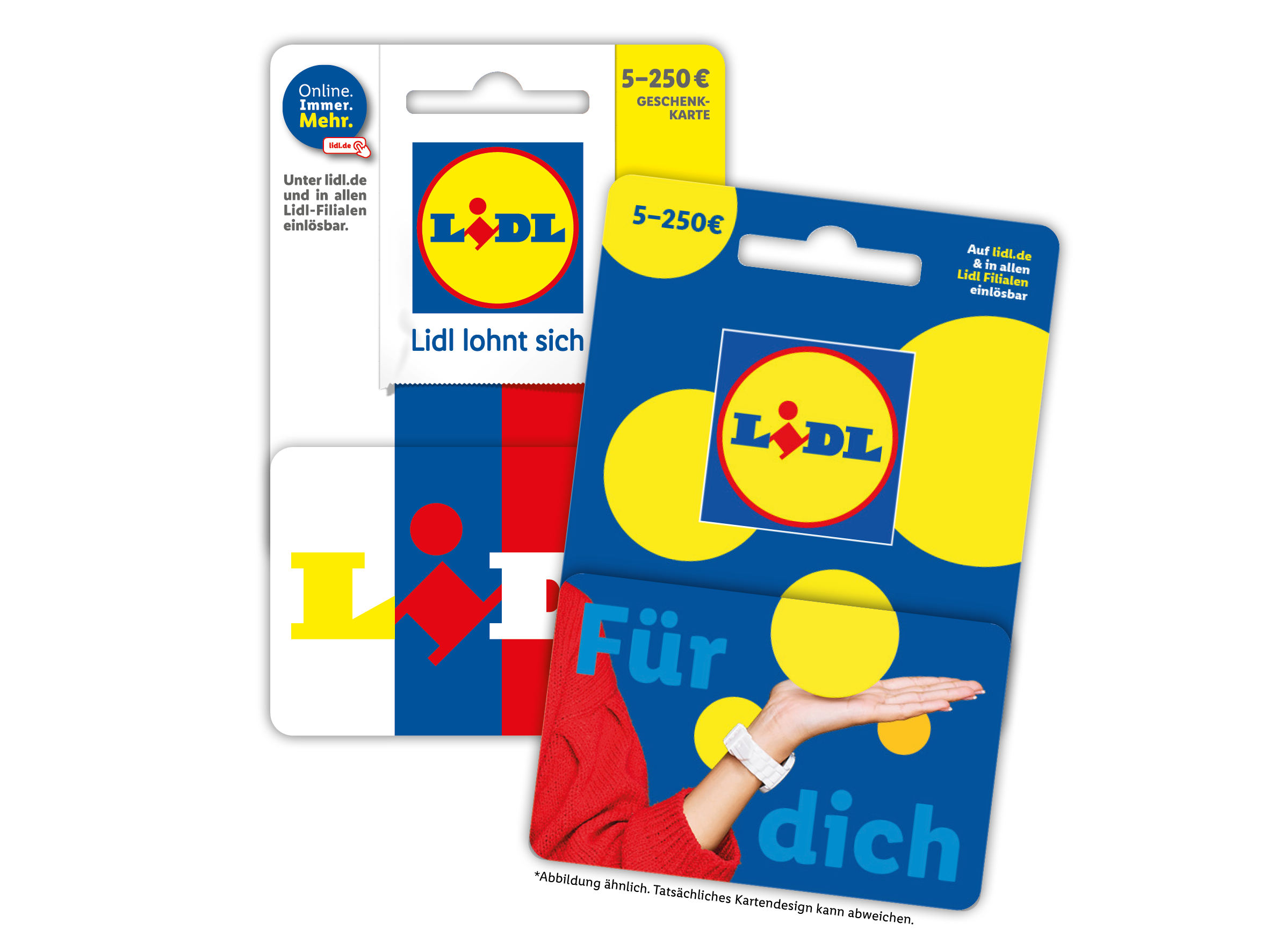 Lidl Geschenkkarte 25,00 € (physischer Gutschein)