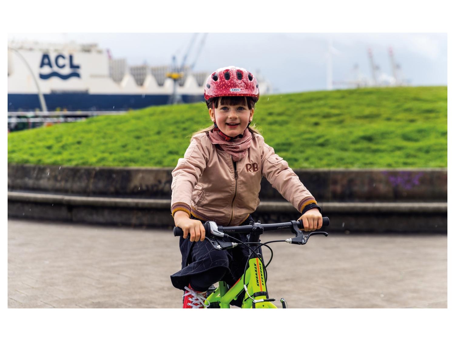 ABUS Fahrradhelm Kids, mit intergriertem Insektenschutzgitter | Lidl