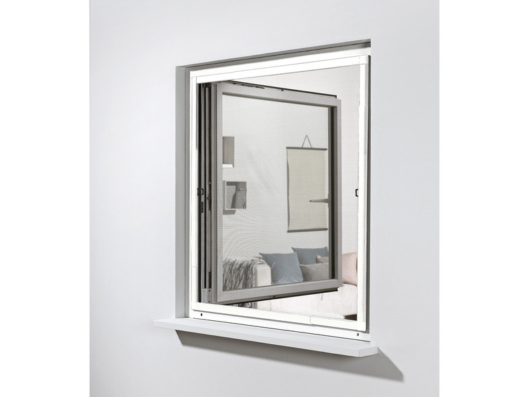 Gehe zu Vollbildansicht: LIVARNO home Fenster-Insektenschutz, 120 x 140 cm, teleskopierbar - Bild 8