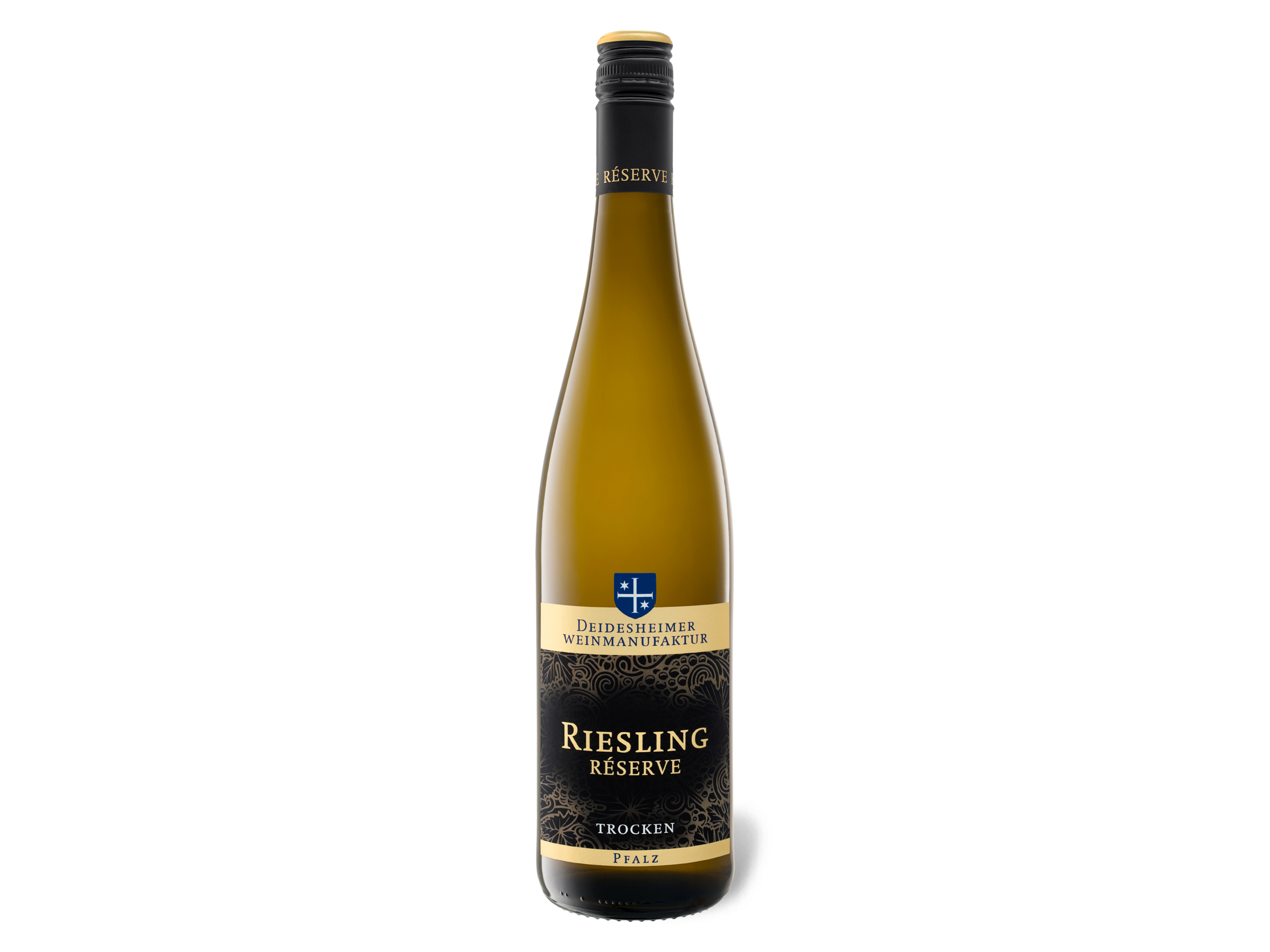 Deidesheimer Weinmanufaktur Riesling Réserve Pfalz QbA trocken, Weißwein 2022 Wein & Spirituosen Lidl DE