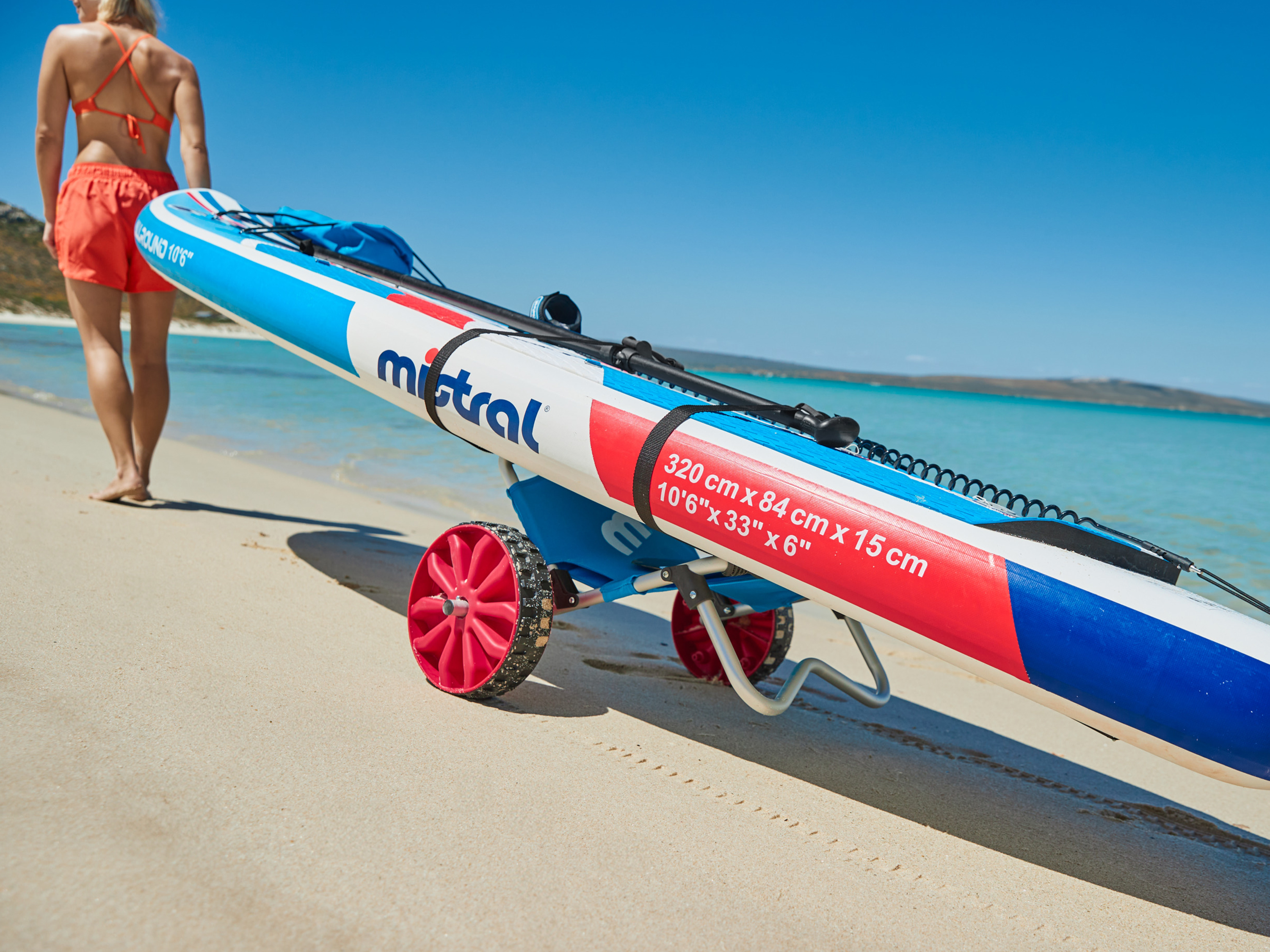 Thumbnail - Mistral Damen Schwimmshort (pink, 40)