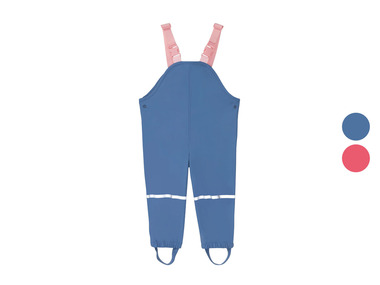 lupilu® Kleinkinder Mädchen Matsch- und Buddelhose, mit elastischen Schulterträgern