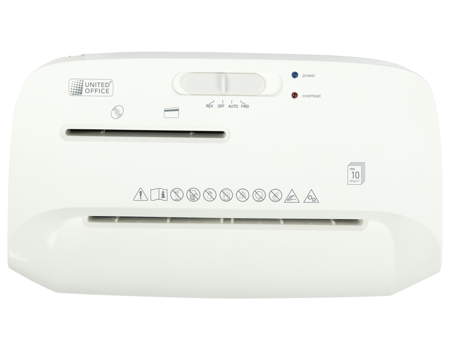 United Office Aktenvernichter Uavs 300 A1 Aktenvernichter »UAV 300 A1 / TAV 300 A1«, 300 W, bis