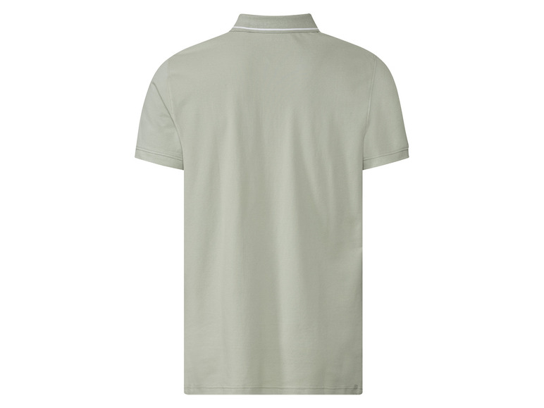 Gehe zu Vollbildansicht: LIVERGY® Herren Poloshirt, Slim Fit, aus reiner Baumwolle - Bild 4