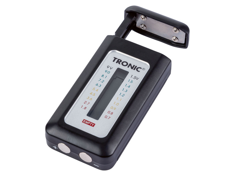 Gehe zu Vollbildansicht: TRONIC Batterietester, mit LC-Display und Volt-Skala - Bild 2