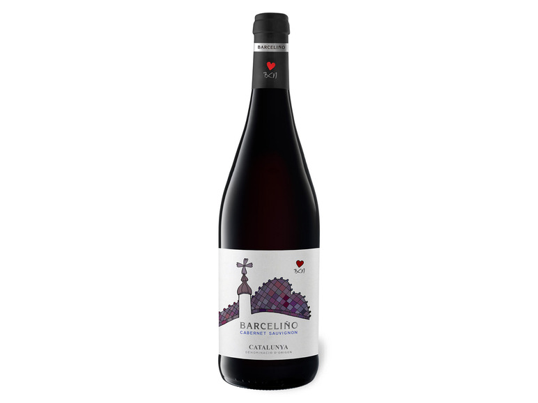 Barceliño Cabernet Sauvignon Catalunya DO trocken, 2019 Rotwein