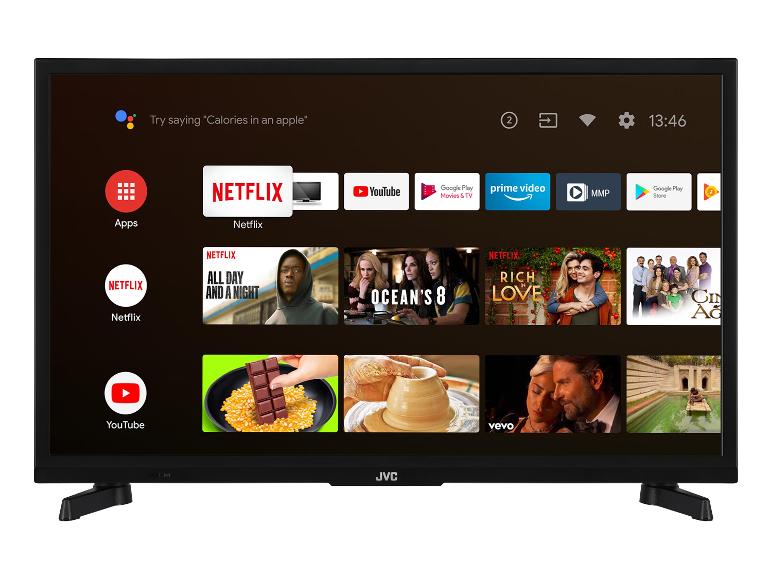 JVC Smart-TV mit Netflix, YouTube und weiteren Apps.