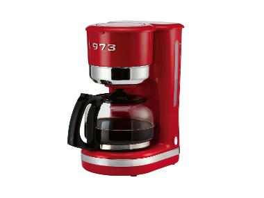 SILVERCREST® Kaffeemaschine »Retro 1973 - SKMR 1080 B1«, rot