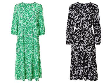 esmara® Damen Kleid, in moderner Midilänge
