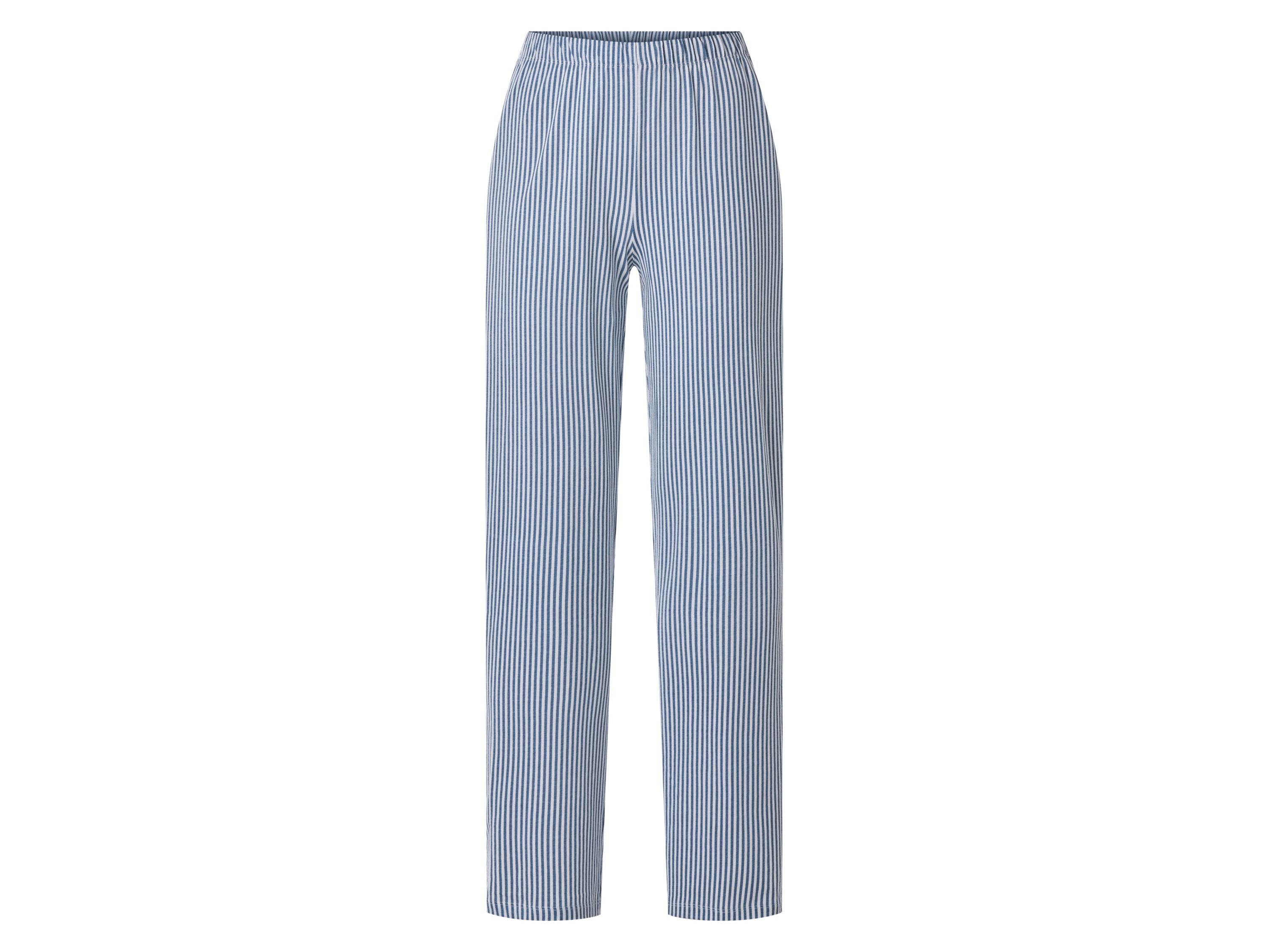 Thumbnail - esmara® Damen Pyjama (Blau/Weiß, XS (32/34))
