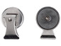 Zwei silberne Magnetclips.