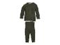 LUPILU® Premium Baby Strick Set: Grüner gerippter Pullover und passende Hose.