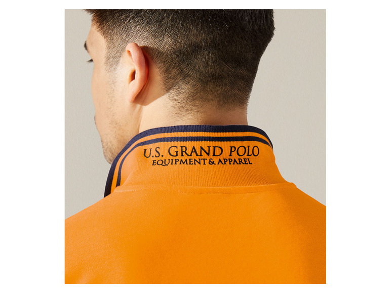 Gehe zu Vollbildansicht: LIVERGY® x Grand Polo Herren Poloshirt, Slim Fit, in Pikee-Qualität - Bild 15