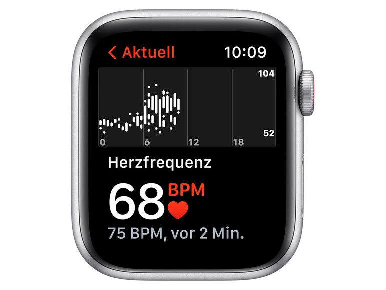 Gehe zu Vollbildansicht: Apple Watch SE GPS + Cellular intelligente Uhr mit Sportband - 32 GB - Wi-Fi, Bluetooth - 4G - Bild 41