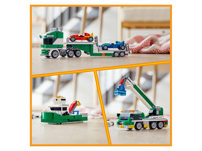 Gehe zu Vollbildansicht: LEGO® Creator 31113 »Rennwagentransporter« - Bild 6