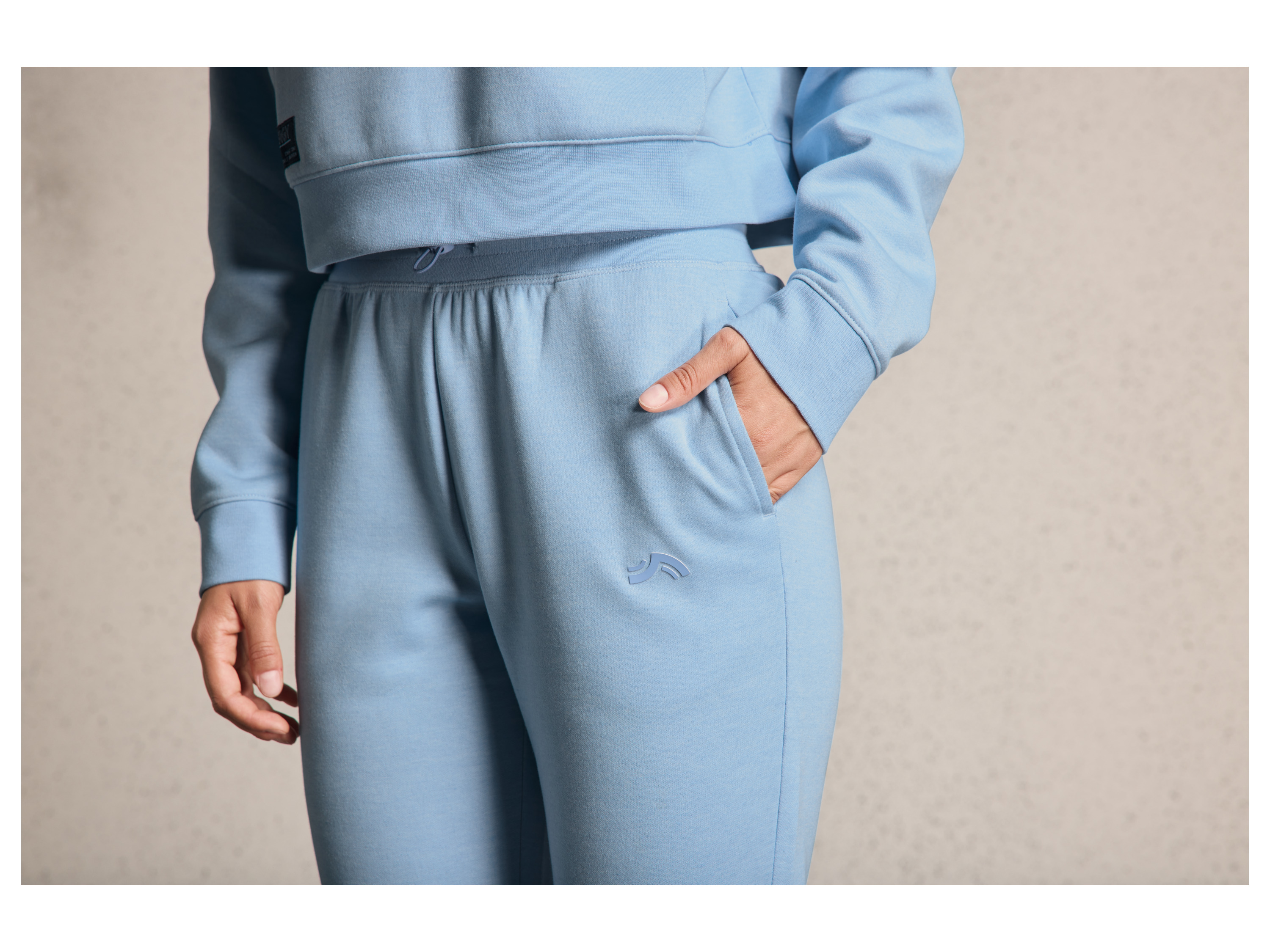 Thumbnail - CRIVIT Damen Sweathose (Hellblau, XS (32/34))