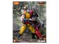 Wolverine- und Deadpool-Actionfiguren im Kampf, mit Filmlogo und 14+-Bewertung.