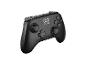 Schwarzer Gamecontroller mit X-, Y-, A-, B-Tasten und einem „2 NINTENDO SWITCH“-Logo.
