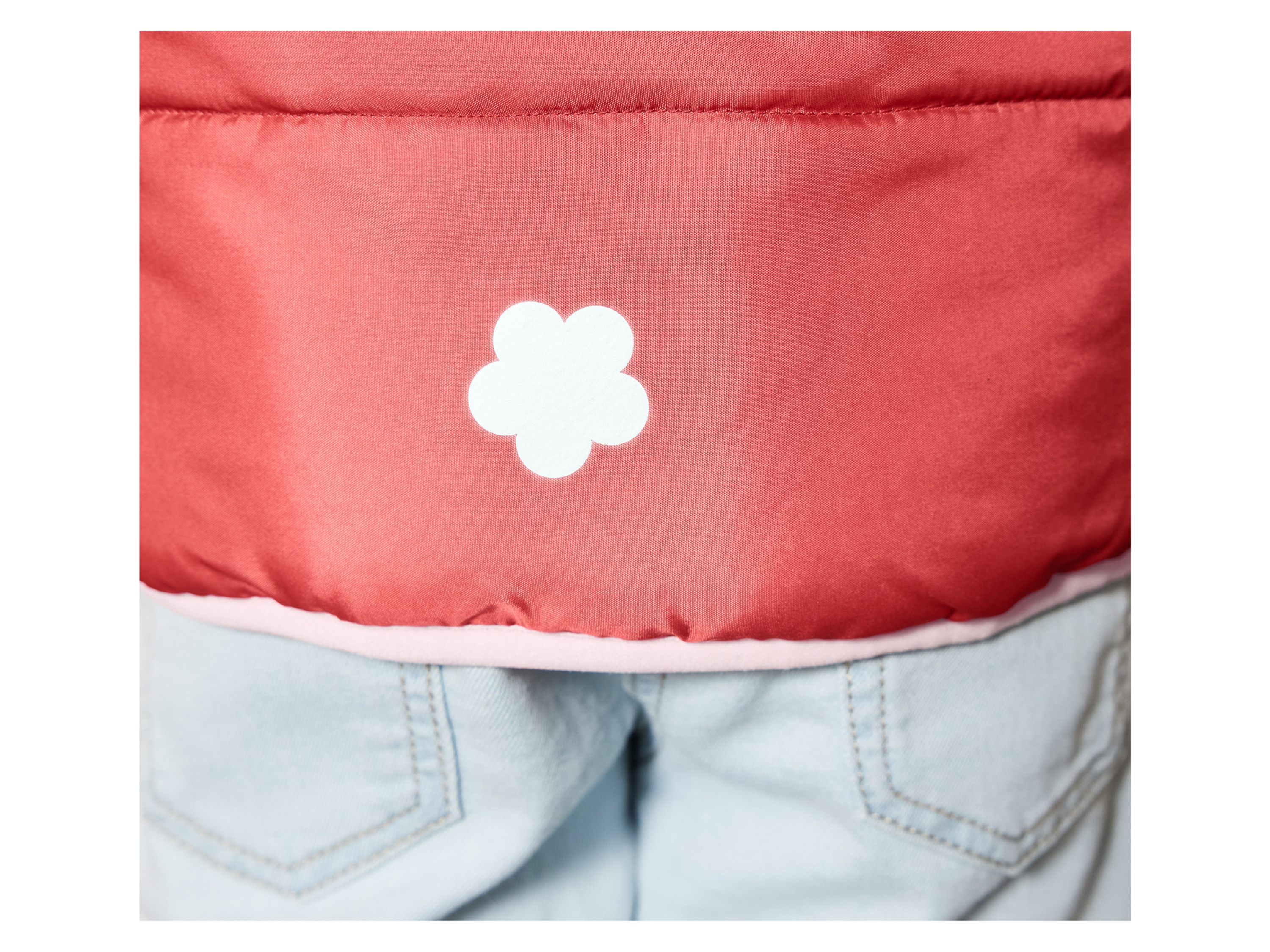 Thumbnail - lupilu® Kinder Steppweste (pink, 104)