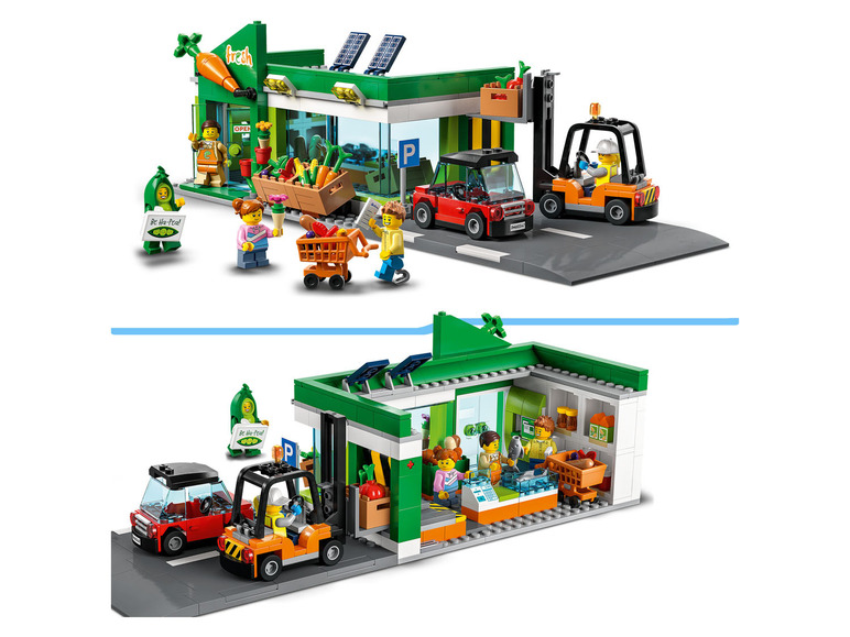 Gehe zu Vollbildansicht: LEGO® City 60347 »Supermarkt« - Bild 3