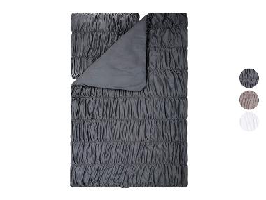 LIVARNO® Taillierte Mikrofaser-Satin-Wendebettwäsche, 135 x 200 cm