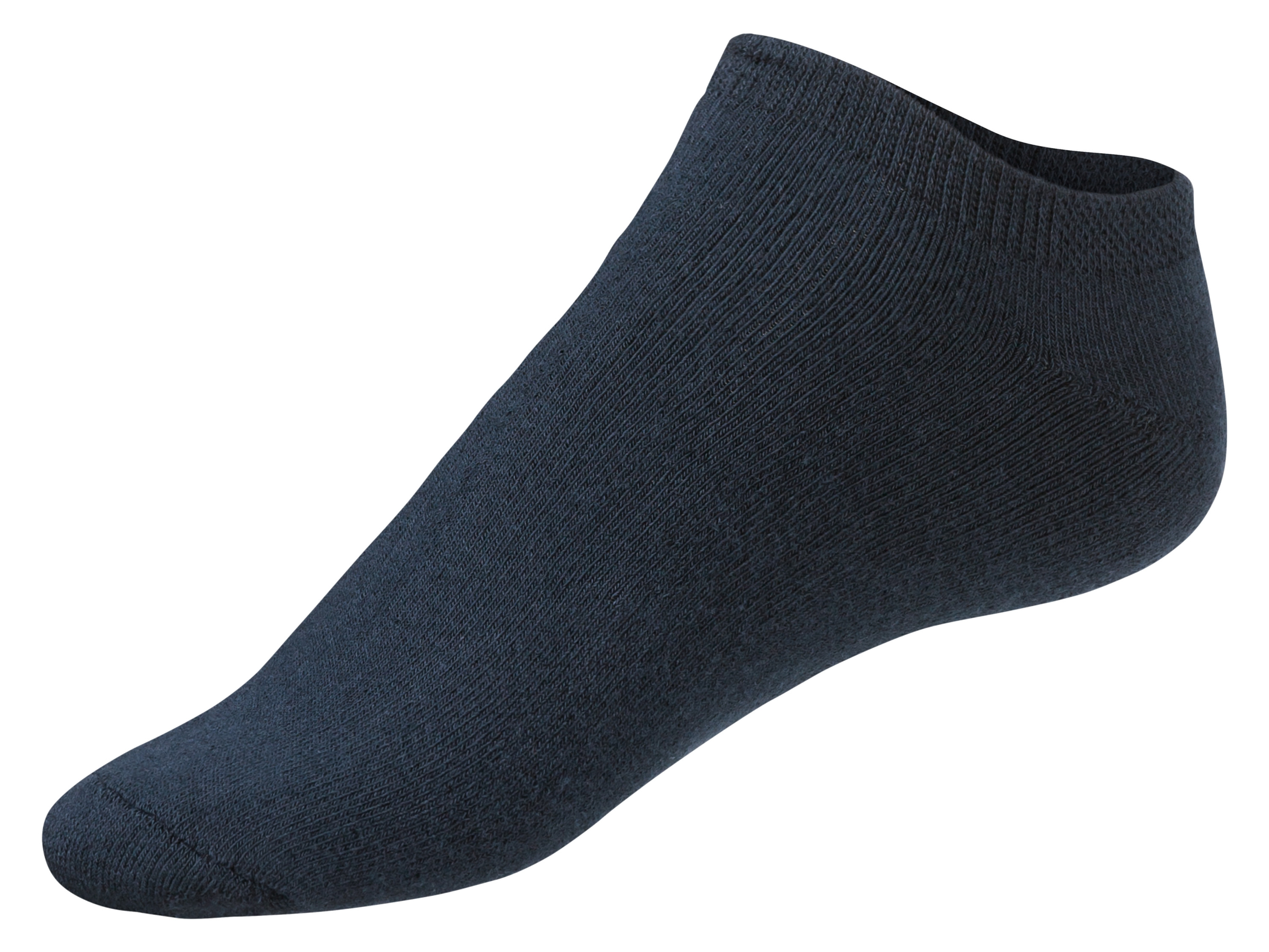 Thumbnail - LIVERGY® Herren Sneakersocken 5 Paar (39-42, weiß/grau/navy)