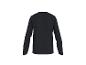 Schwarzes Langarmshirt, Rückansicht.